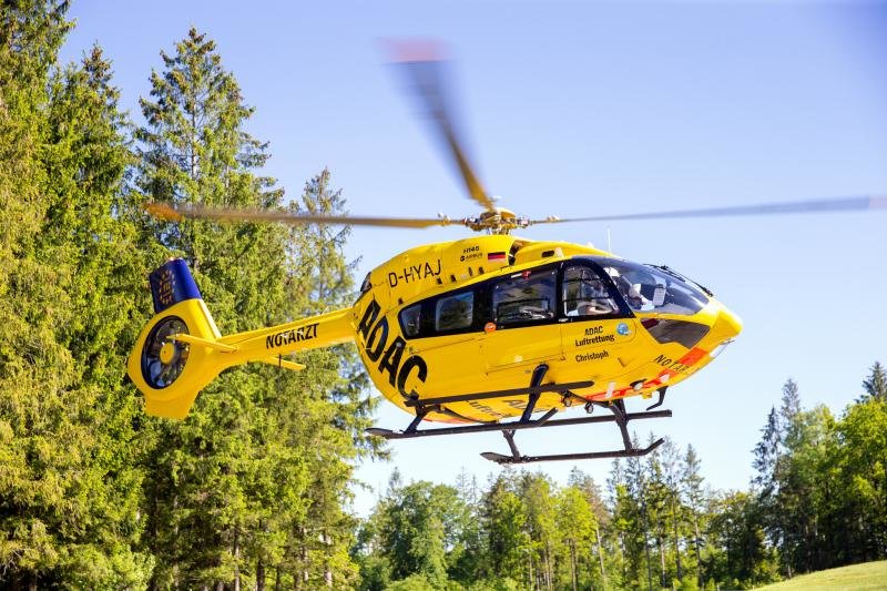 Premier vol d’un hélicoptère de secours avec du carburant aérien durable